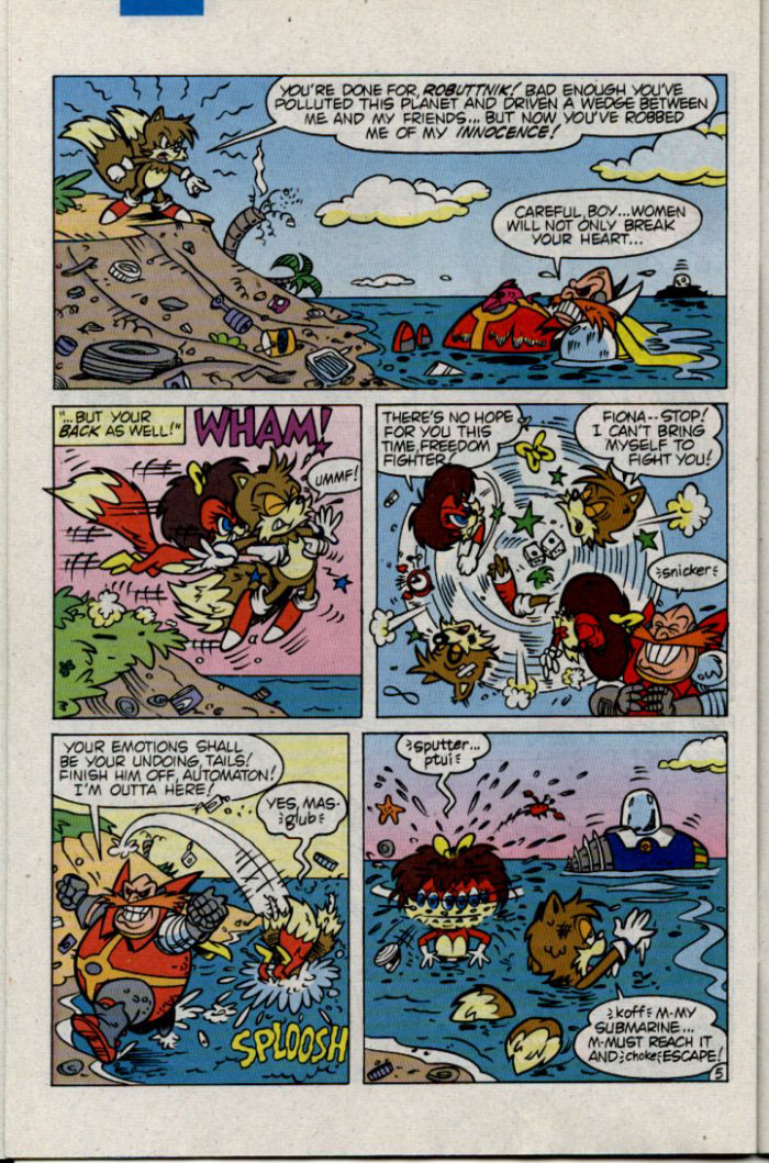 Sonic - Archie Adventure Series December 1995 Page 23